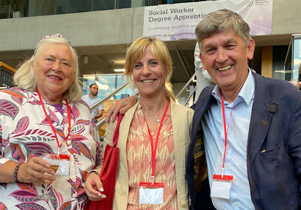 Buxarrais con Monica Taylor y James Conroy