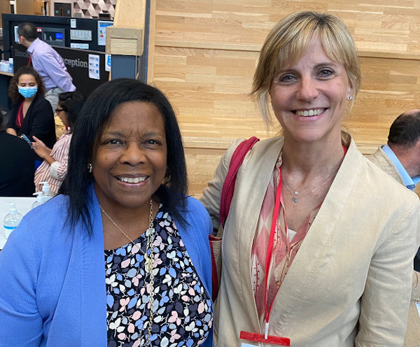 Buxarrais con la Dra. Phyllis Curtis-Tweed